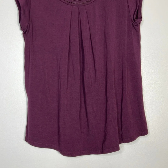 Daniel Rainn Purple Tank Top Blouse - Medium Petite - EUC - Picture 3 of 8